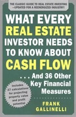 What Every Real Estate Investor Needs to Know About Cash Flow... And 36 Other Key Financial Measures, Updated Edition 3rd edition cena un informācija | Ekonomikas grāmatas | 220.lv