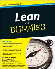 Lean For Dummies 2e 2nd Edition cena un informācija | Ekonomikas grāmatas | 220.lv