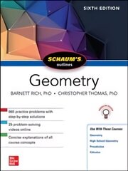 Schaum's Outline of Geometry, Sixth Edition 6th edition cena un informācija | Ekonomikas grāmatas | 220.lv