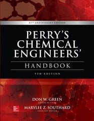 Perry's Chemical Engineers' Handbook 9th edition цена и информация | Книги по социальным наукам | 220.lv