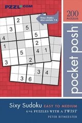 Pocket Posh Sixy Sudoku Easy to Medium: 200 6x6 Puzzles with a Twist цена и информация | Книги о питании и здоровом образе жизни | 220.lv