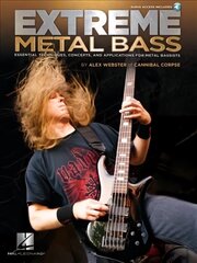 Extreme Metal Bass: Extreme Metal Bass (Book/Online Audio) cena un informācija | Mākslas grāmatas | 220.lv