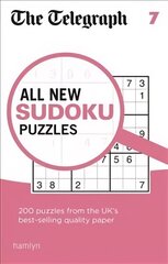 Telegraph All New Sudoku Puzzles 7 цена и информация | Книги о питании и здоровом образе жизни | 220.lv