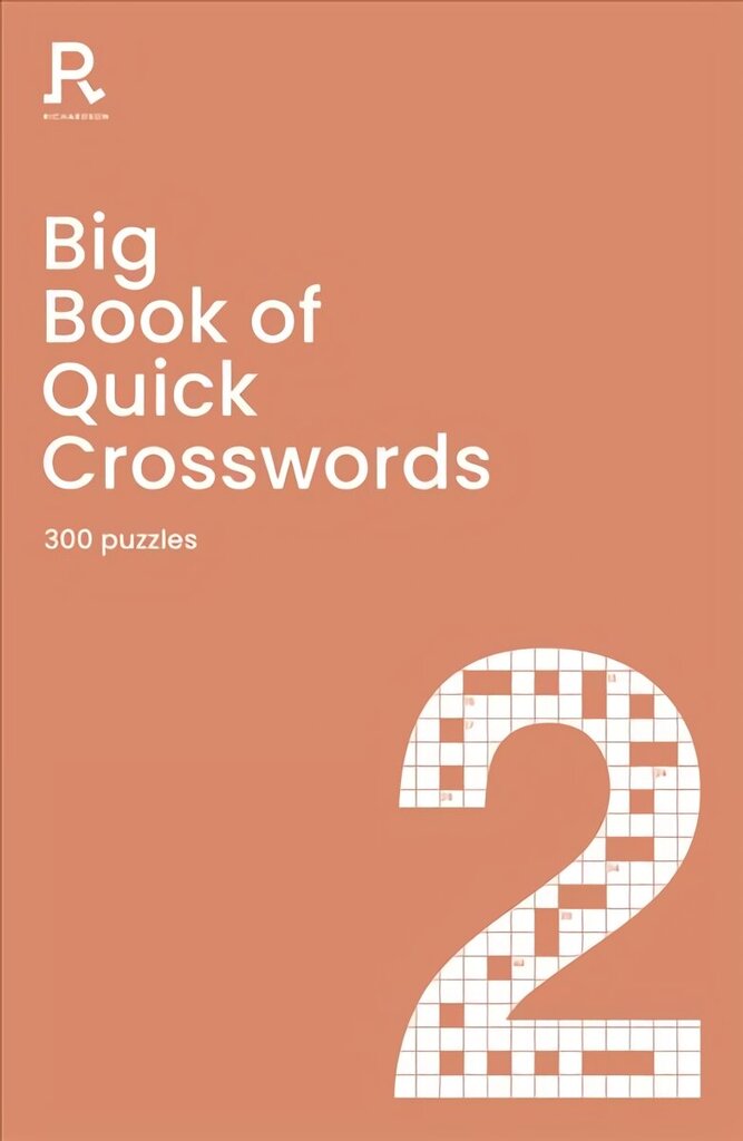 Big Book of Quick Crosswords Book 2: a bumper crossword book for adults containing 300 puzzles цена и информация | Grāmatas par veselīgu dzīvesveidu un uzturu | 220.lv