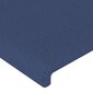 Gultas galvgalis vidaXL (72x5x78/88 cm), 2 gab., zils cena un informācija | Gultas | 220.lv