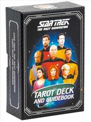 Star Trek: The Next Generation Tarot Deck and Guidebook cena un informācija | Pašpalīdzības grāmatas | 220.lv