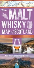 Malt Whisky Map of Scotland cena un informācija | Ceļojumu apraksti, ceļveži | 220.lv