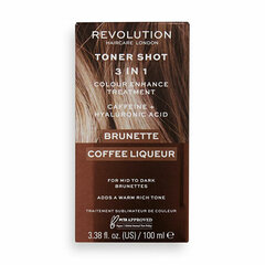 Atjaunojoša krāsa brūniem matiem Brunette Coffee Liquer (Toner Shot) 100 ml cena un informācija | Matu krāsas | 220.lv