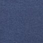 vidaXL galvgalis ar malām, 93x23x118/128 cm, zils audums цена и информация | Gultas | 220.lv