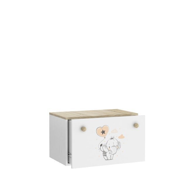 Rotaļlietu kaste Inga, 70,6x41,6x41,6 cm cena un informācija | Veļas grozi un mantu uzglabāšanas kastes | 220.lv