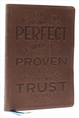 NKJV, Thinline Bible, Verse Art Cover Collection, Genuine Leather, Brown, Thumb Indexed, Red Letter, Comfort Print: Holy Bible, New King James Version цена и информация | Духовная литература | 220.lv