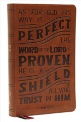 NKJV, Personal Size Reference Bible, Verse Art Cover Collection, Leathersoft, Tan, Red Letter, Comfort Print: Holy Bible, New King James Version цена и информация | Духовная литература | 220.lv