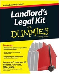 Landlord's Legal Kit For Dummies cena un informācija | Ekonomikas grāmatas | 220.lv