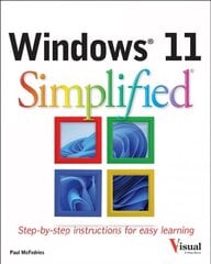 Windows 11 Simplified цена и информация | Книги по экономике | 220.lv