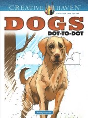 Creative Haven Dogs Dot-to-Dot cena un informācija | Grāmatas par veselīgu dzīvesveidu un uzturu | 220.lv