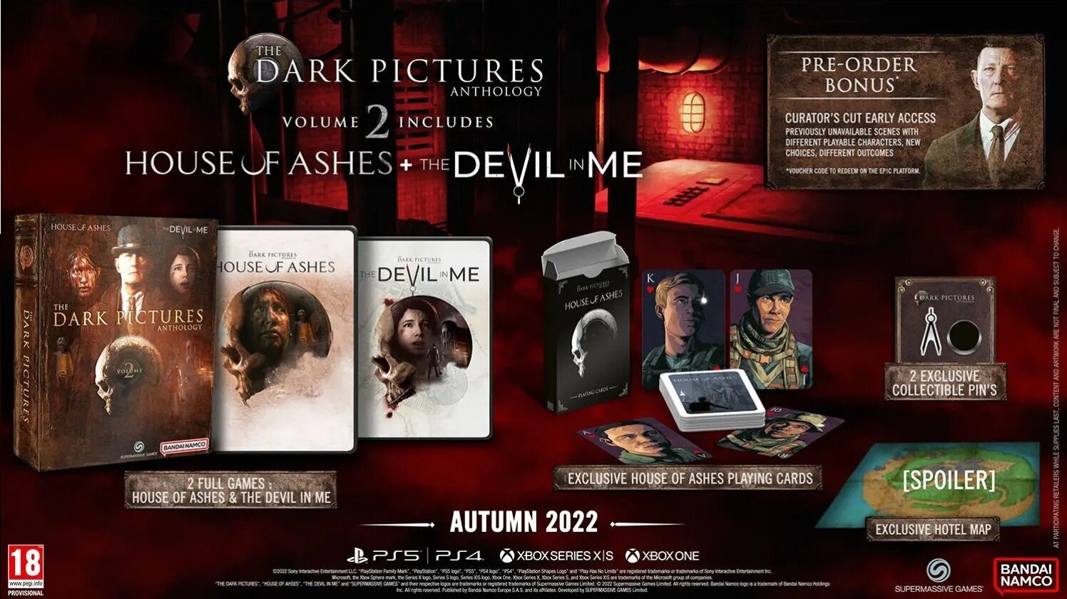 The Dark Pictures Anthology Volume 2, Xbox Series X cena un informācija | Datorspēles | 220.lv