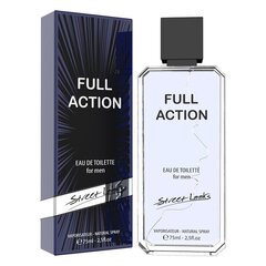 Tualetes ūdens Street Looks Full Action EDT vīriešiem, 75 ml cena un informācija | Vīriešu smaržas | 220.lv