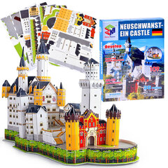 3D puzle Neuschwanstein Castle, 109 d. цена и информация | Пазлы | 220.lv