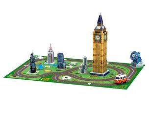 3D puzle Big Ben ar mašīnu цена и информация | Пазлы | 220.lv