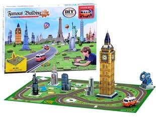3D puzle Big Ben ar mašīnu цена и информация | Пазлы | 220.lv