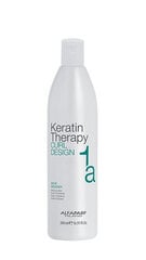 Флюид для волос «Alfaparf» Keratin Therapy Curl Design, 500 мл цена и информация | Распылите крем-спрей на волосы на расстоянии 20-25 см, расчешите их расческой. | 220.lv