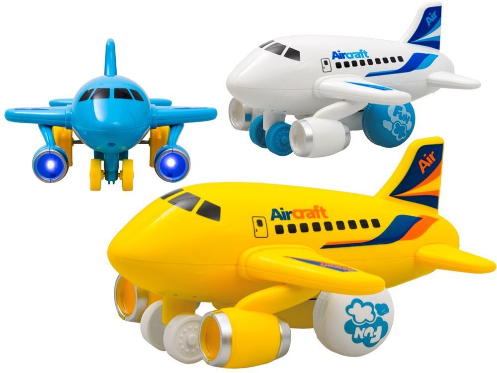 Lidmašīna ar skaņas un gaismas efektiem ZA1999 cena un informācija | Rotaļlietas zēniem | 220.lv