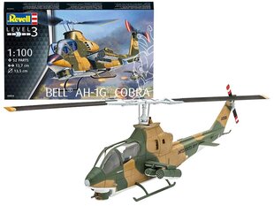 Helikoptera modelis Revell AH-1 COBRA 1: 100 RV0017 cena un informācija | Rotaļlietas zēniem | 220.lv