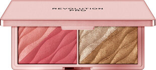 Палитра румян Revolution Pro Eternal Rose Cheek Palette Pink Lust, 10 г цена и информация | Бронзеры (бронзаторы), румяна | 220.lv