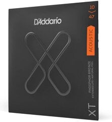 Stīgas akustiskajai ģitārai D'Addario XTAPB1047 Phosphor Bronze cena un informācija | Mūzikas instrumentu piederumi | 220.lv