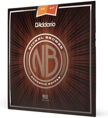 Stīgas akustiskajai ģitārai Daddario NB1047 cena un informācija | D'Addario Mūzikas instrumenti un piederumi | 220.lv