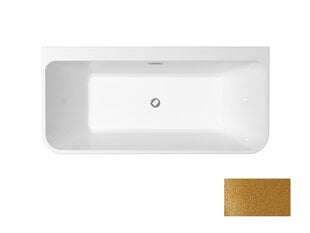 Ванна Besco Varya Glam 170 Gold, с белой сифонной крышкой цена и информация | Для ванны | 220.lv