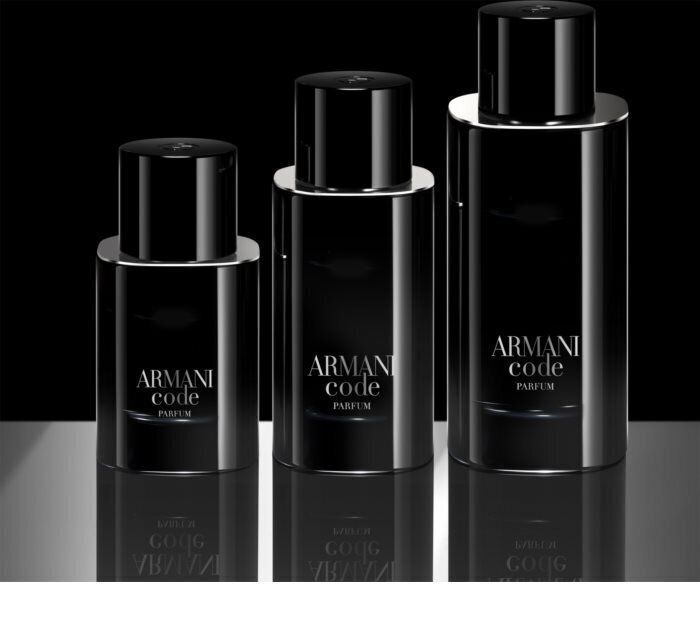 Parfimērijas ūdens Armani Code Homme Parfum EDP vīriešiem 150 ml, papildinājums cena un informācija | Vīriešu smaržas | 220.lv