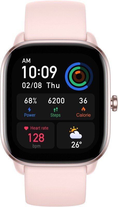 Amazfit GTS 4 Mini, rozā cena un informācija | Viedpulksteņi (smartwatch) | 220.lv