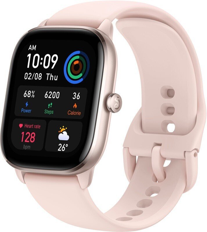 Amazfit GTS 4 Mini, rozā cena un informācija | Viedpulksteņi (smartwatch) | 220.lv