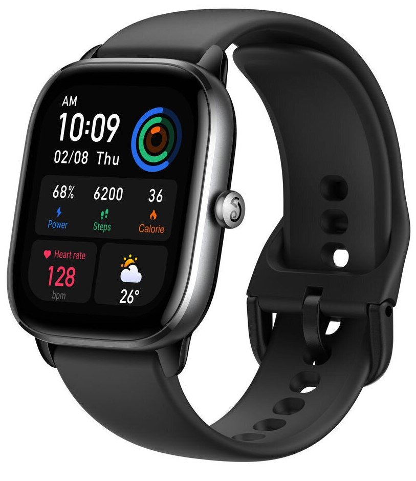 Amazfit GTS 4 mini, melna cena un informācija | Viedpulksteņi (smartwatch) | 220.lv