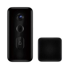 Дверной замок с камерой наблюдения Xiaomi Smart Doorbell 3 Wi-Fi цена и информация | Дверные звонки, глазки | 220.lv