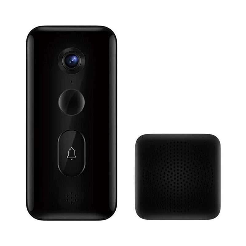 Durvju zvans ar novērošanas kameru Xiaomi Smart Doorbell 3 Wi-Fi цена и информация | Durvju zvani, actiņas | 220.lv