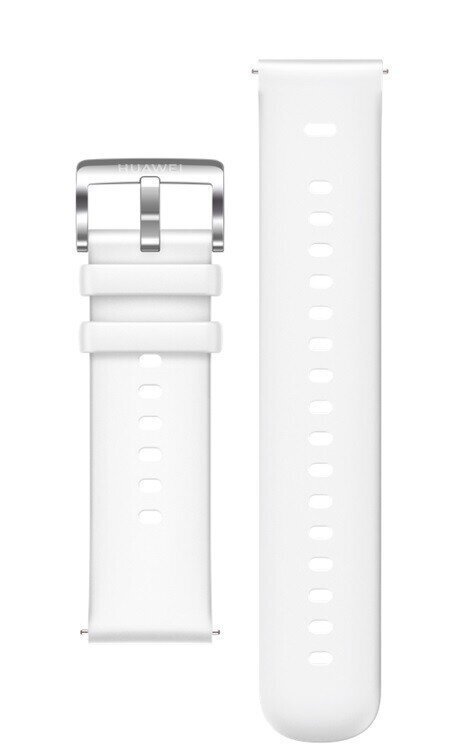 Huawei Watch Band GT Glacier White cena un informācija | Viedpulksteņu un viedo aproču aksesuāri | 220.lv