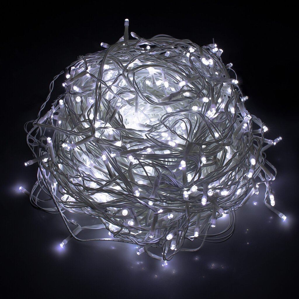 Lāstekas lampiņas 300 Led cena un informācija | Ziemassvētku lampiņas, LED virtenes | 220.lv