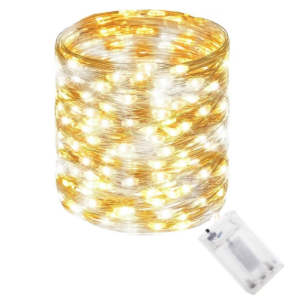 Lampiņas 100 LED цена и информация | Ziemassvētku lampiņas, LED virtenes | 220.lv