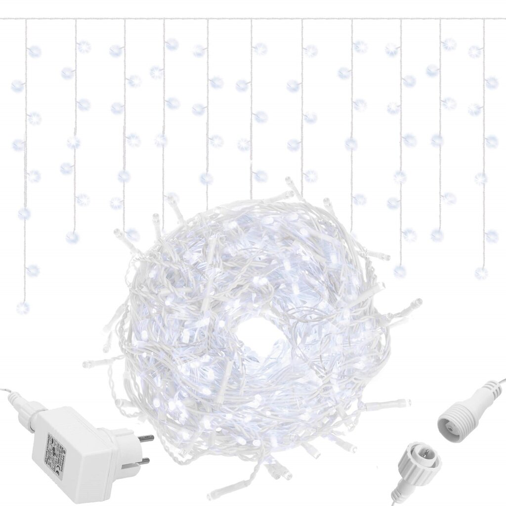 Lāstekas zibskars 500L цена и информация | Ziemassvētku lampiņas, LED virtenes | 220.lv