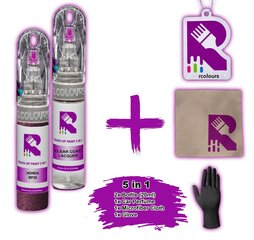 Krāsu korektors + laka Honda Accord Aubergine (dk currant/new dk violet) RP25, RP25P cena un informācija | Auto krāsas | 220.lv