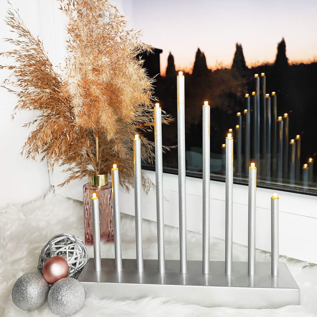 Led sveču tilts cena un informācija | Ziemassvētku dekorācijas | 220.lv