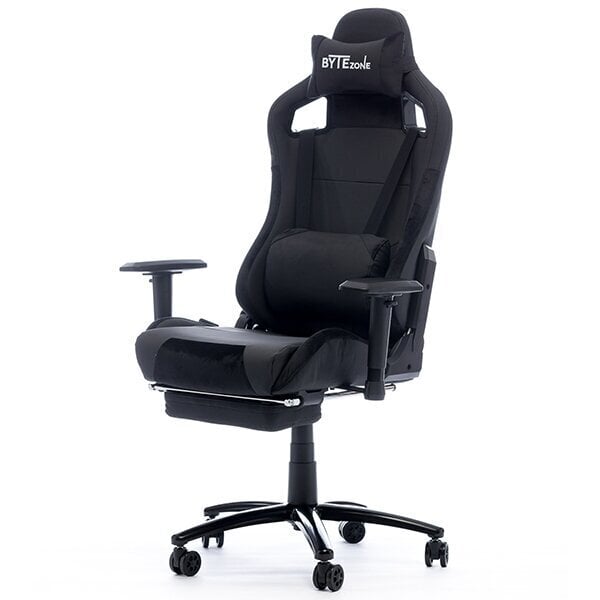 Masāžas spēļu krēsls ByteZone Bullet Gaming Chair, melns цена и информация | Biroja krēsli | 220.lv