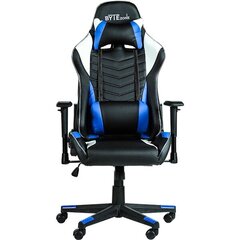 ByteZone Winner ar RGB LED apgaismojumu Gaming Chair, zils cena un informācija | Biroja krēsli | 220.lv