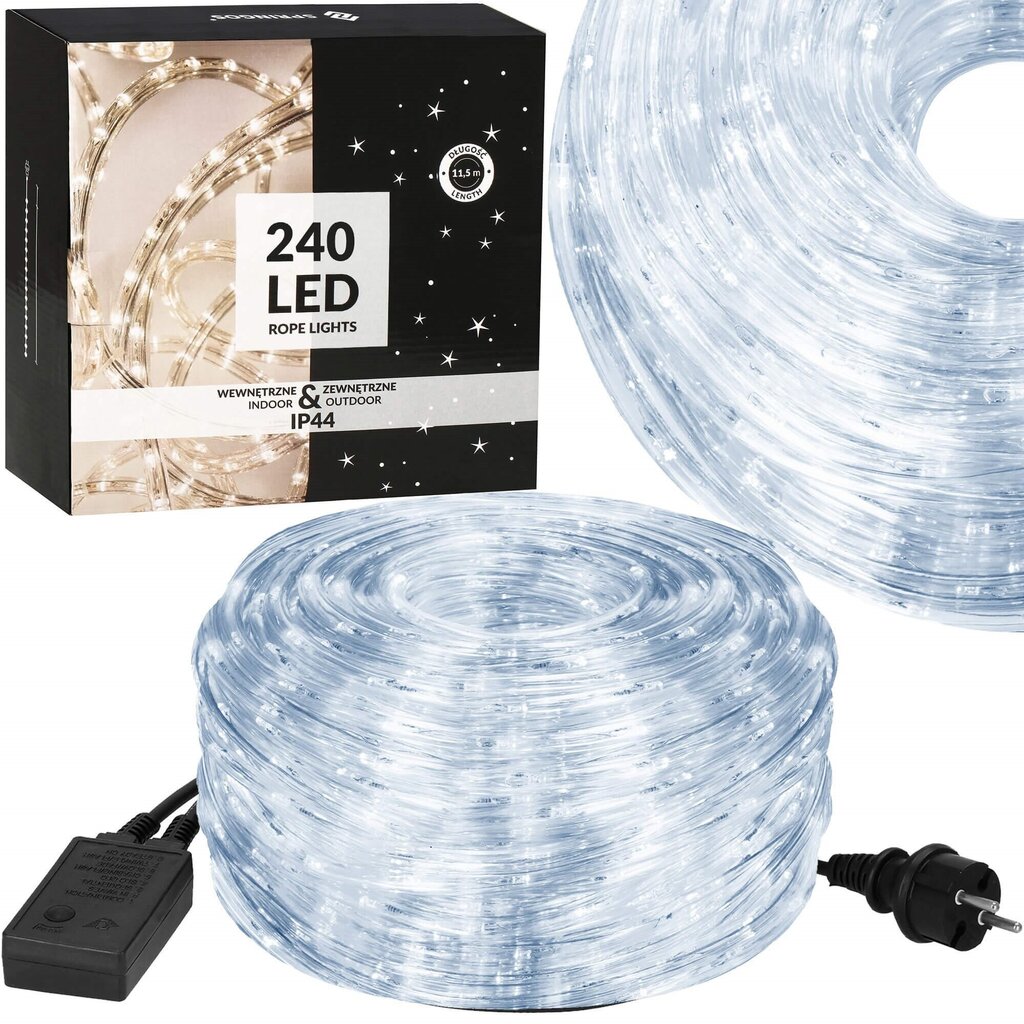 Gaismas virve 240 LED cena un informācija | Ziemassvētku lampiņas, LED virtenes | 220.lv