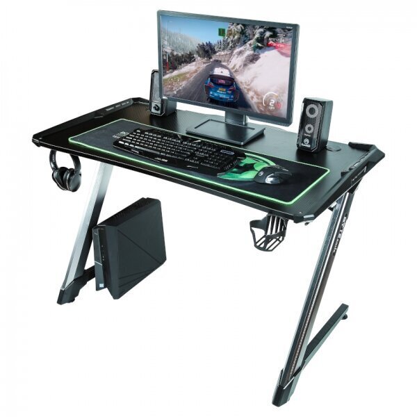Spēļu galds ByteZone Gaming Desk LED RGB цена и информация | Datorgaldi, rakstāmgaldi, biroja galdi | 220.lv