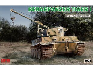 Rye Field Model - Bergepanzer Tiger I Sd.Kfz.185 Italy 1944, 1/35, RFM-5008 cena un informācija | Konstruktori | 220.lv