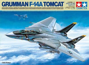 Tamiya - Grumman F-14A Tomcat, 1/48, 61114 cena un informācija | Konstruktori | 220.lv