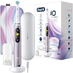 Oral-B iO Series 9 Rose Quartz zobu birste cena un informācija | Elektriskās zobu birstes | 220.lv